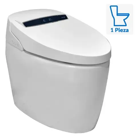 Sanitario Inteligente One piece a Piso 30,5 cm 6 Litros Smartone Blanco