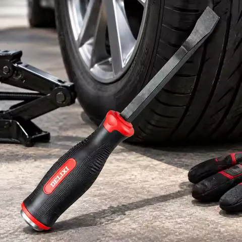 Multi-Function Car tool Long Pry Bar 8 12 inch Motorcycle Tire Crowbar Strike Cap Nail Puller Heavy Duty Car Repair Hand Tools