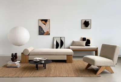 Bankje Polly natural