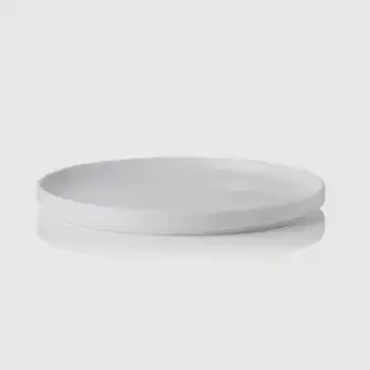 Noritake Stax Fine Porcelain Dinner Plate White Set 4
