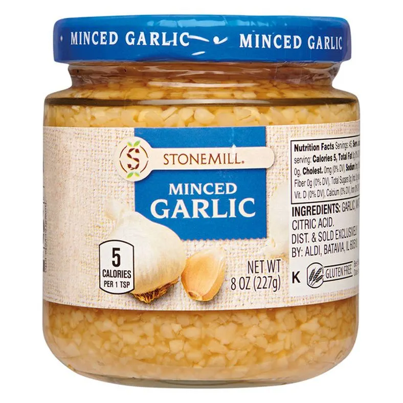 Stonemill Minced Garlic in Water