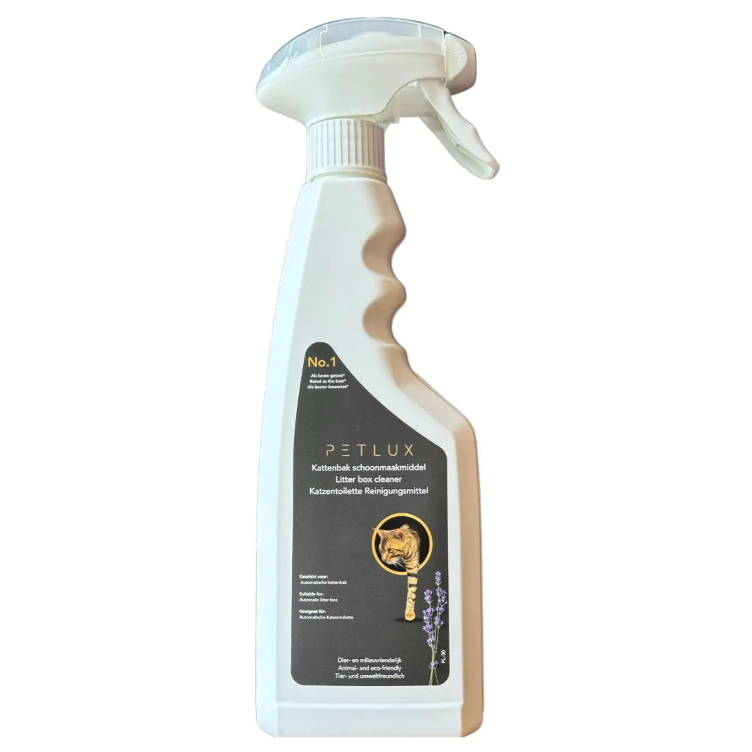 Petlux Kattenbakreiniger antibacterieel - Kattenbakaccessoires - 500 ml