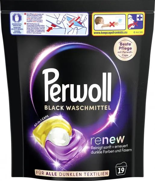 Perwoll Black Waschmittel All-in-1 Caps