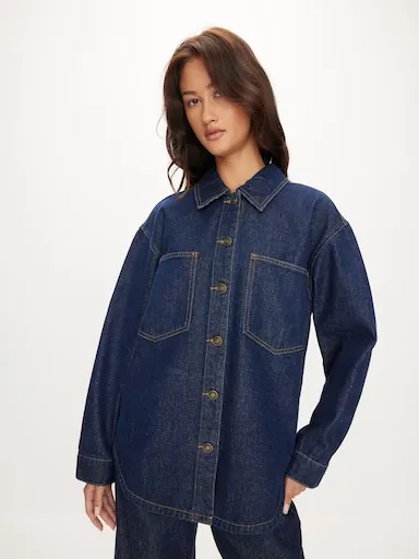Rae Denim Shacket