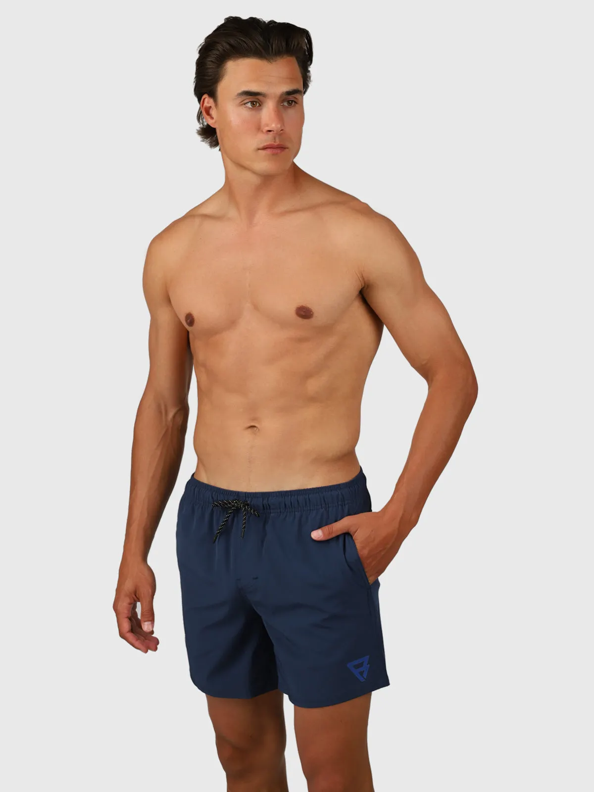 Bru-conic Men Swim Shorts | Night Blue