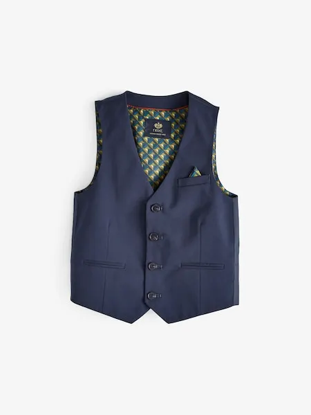Dark Blue Waistcoat (12mths-16yrs)