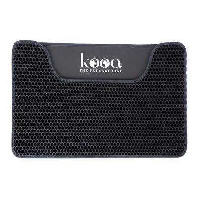 Tapis de litière à double couche kooa pour chat