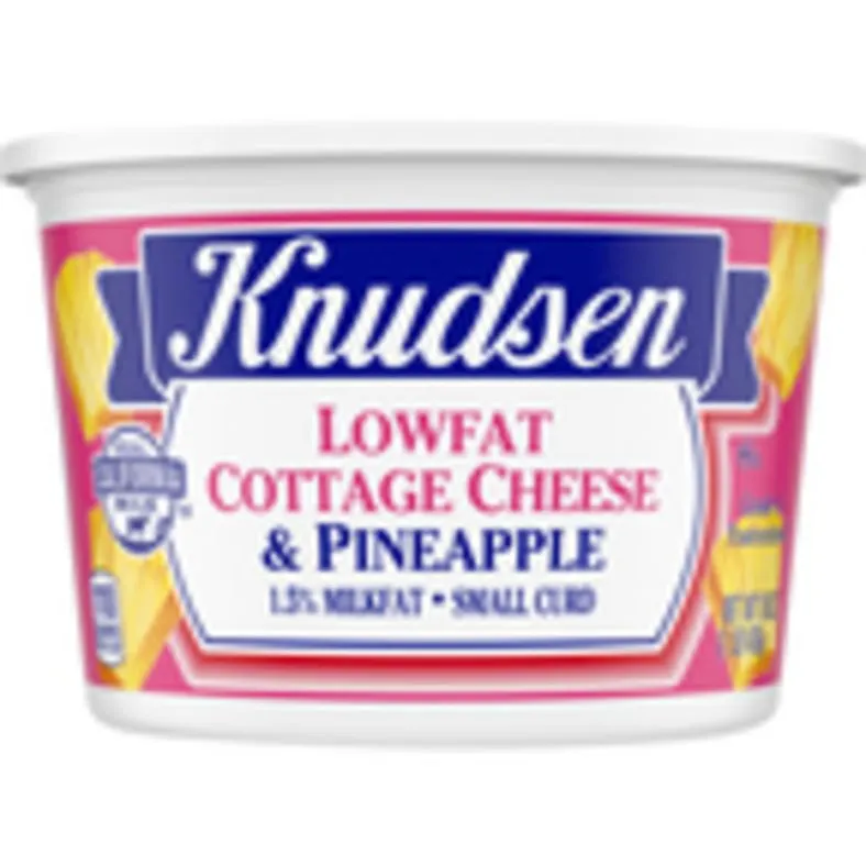Knudsen Low Fat Cottage Cheese & Pineapple oz Tub