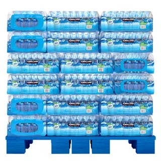 Kirkland Signature Bottled Water, 16.9 fl oz, 40-count, 48 Case Pallet