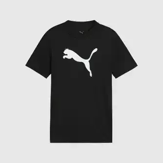 Puma Boys Train All Day Essentials Cat Logo Tshirt