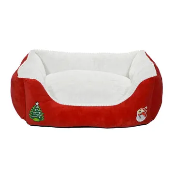 Cuccia Natalizia Morbida per Cani e Gatti