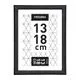 Cadre photo ONYX noir 13x18cm