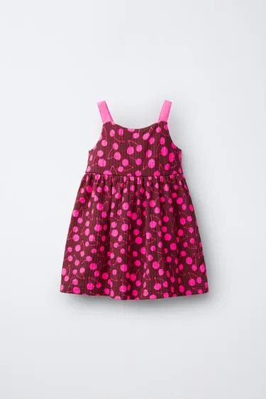 GINGHAM CHECK PRINT DRESS WITH BOWS