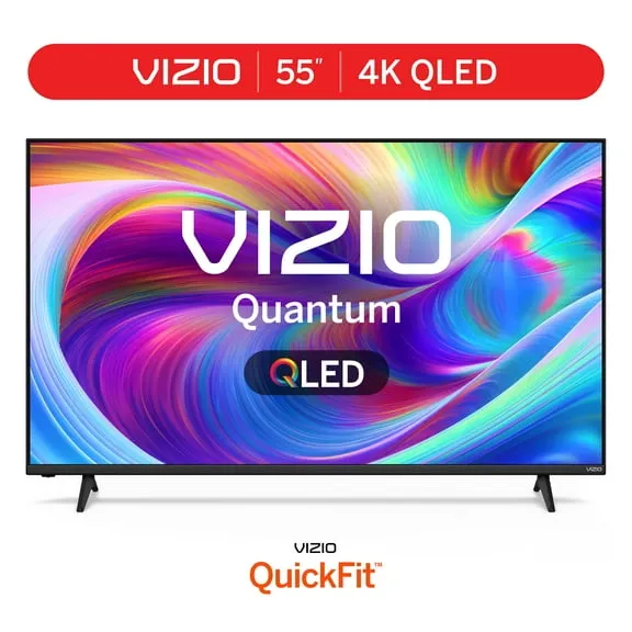 VIZIO 55" Class Quantum 4K QLED HDR Smart TV, VQD55M-08 $248.00 Was $298.00