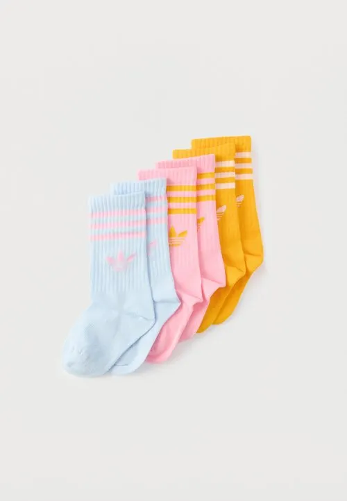 CREW UNISEX 6 PACK - Sokker - gold-coloured/light pink/crystal sky