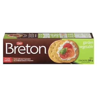 Breton Garden Vegetable Crackers