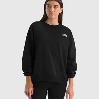 The North Face Womens Evolution Embroidered Oversized Sweat