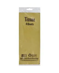 321 Party! Gold Gift Tissue Paper, 4 ct