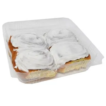 H-E-B Bakery Iced Cinnamon Rolls, 4 ct