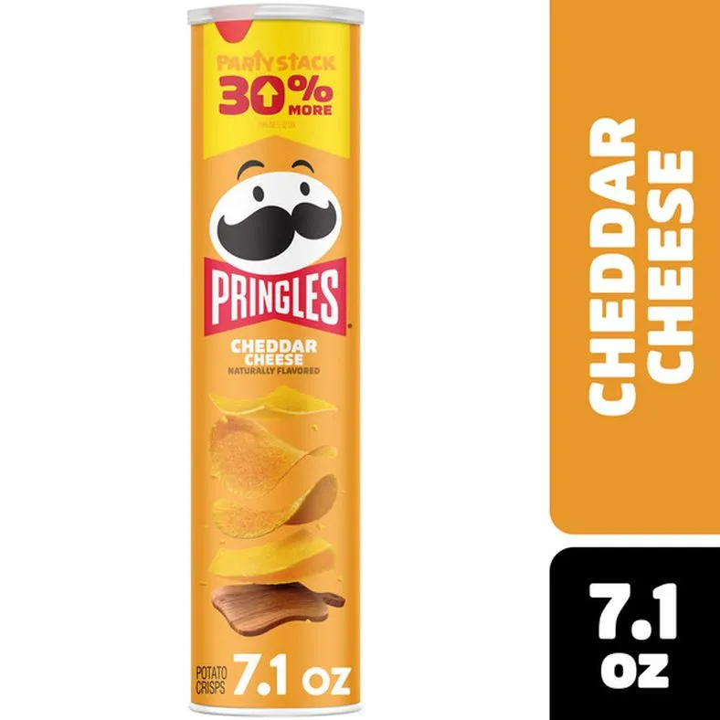 Pringles Cheddar Cheese Party Stack Chips