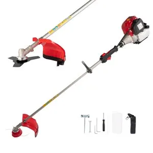 Decespugliatore a scoppio multifunzione 2 in 1 a benzina 4 tempi professionale