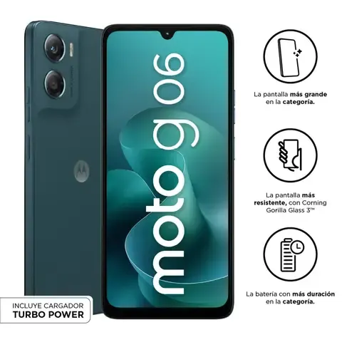 Celular Moto G06 4G 256GB Azul
