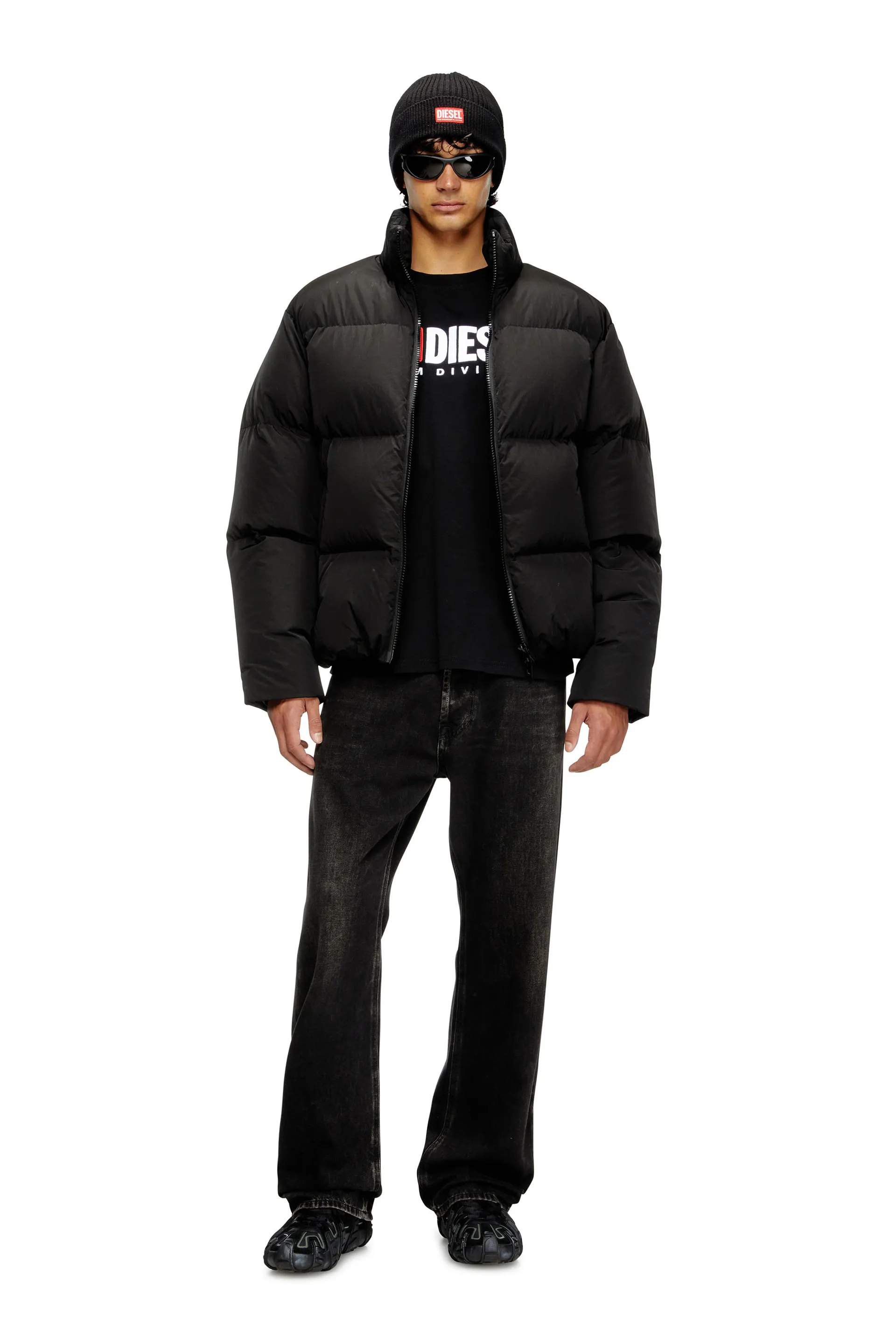 T-shirt with Diesel patch logo