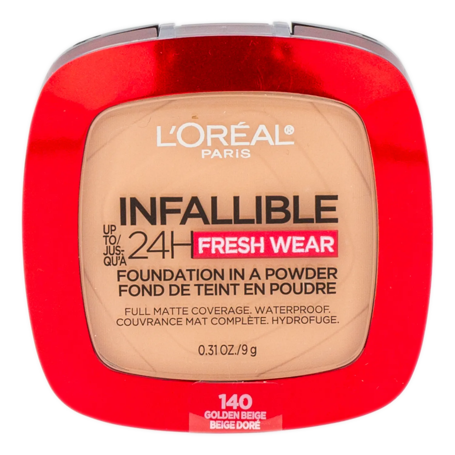 Base Maquillaje En Polvo 24H Fresh Wear Fondation Powder Golden L’ORÉAL 58 G