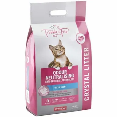 TROUBLE N TRIX Trouble & Trix Odour Neutralising Anti-Bacterial Crystal Litter