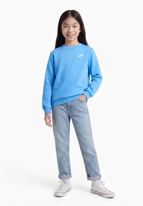 CLUB CREW UNISEX - Sweatshirt - university blue/white