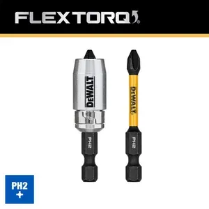 Punta Atornillador Flextorq -1/4\", 2 Pzas DeWalt