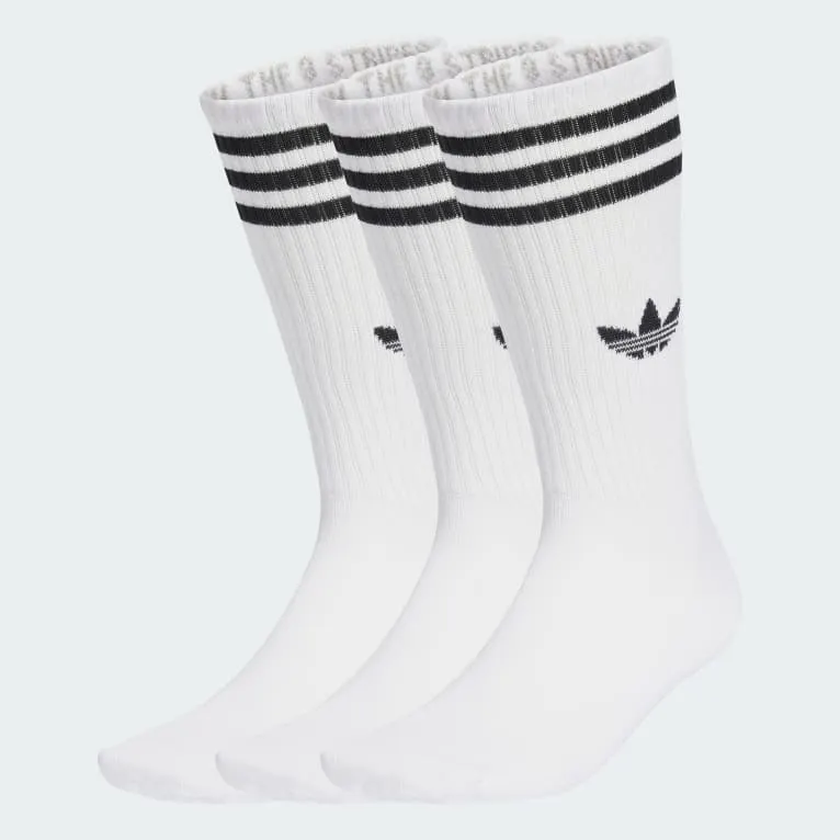 3-Stripes High Crew Sokker, 3 par