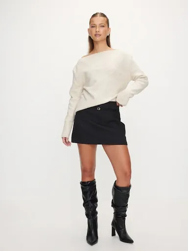 Chantelle Check Skort