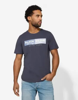 T-shirt - Stampa - blu scuro