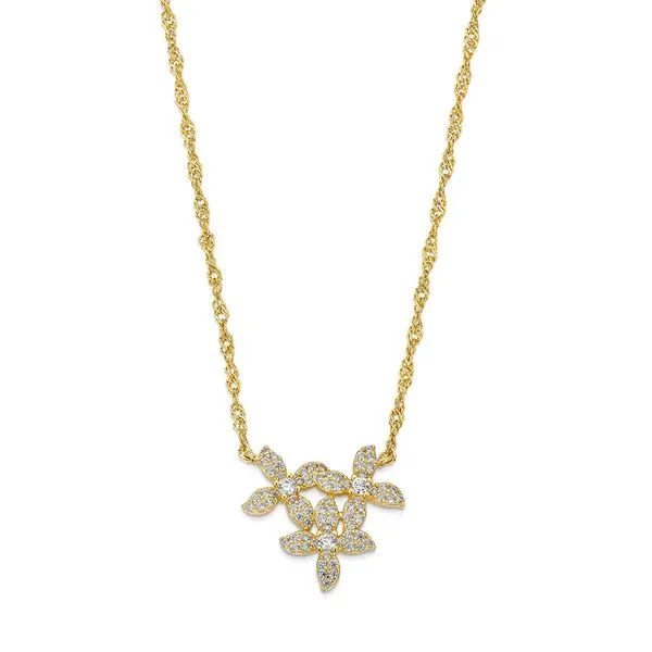 Halssmykke 925 Forgylt Sølv