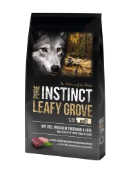 PURE INSTINCT LEAFY GROVE Maxi mit Truthahn, Ente für Hunde 12 kg