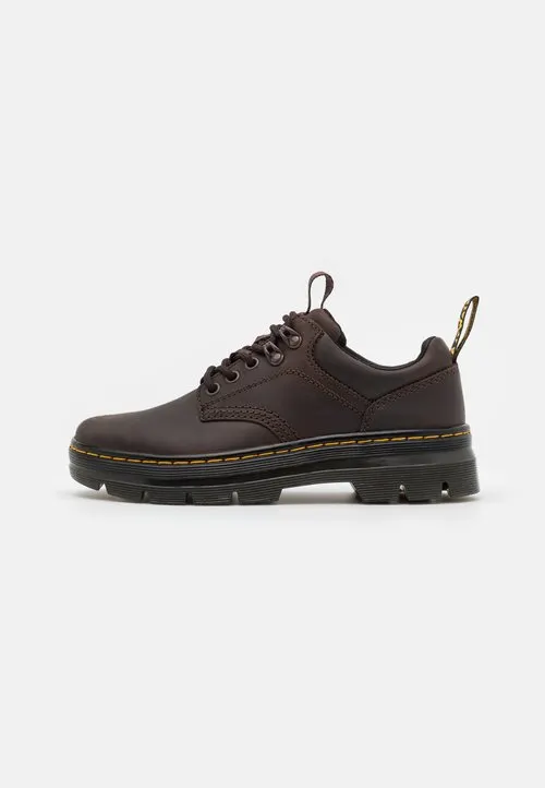REEDER UNISEX - Casual snøresko - dark brown
