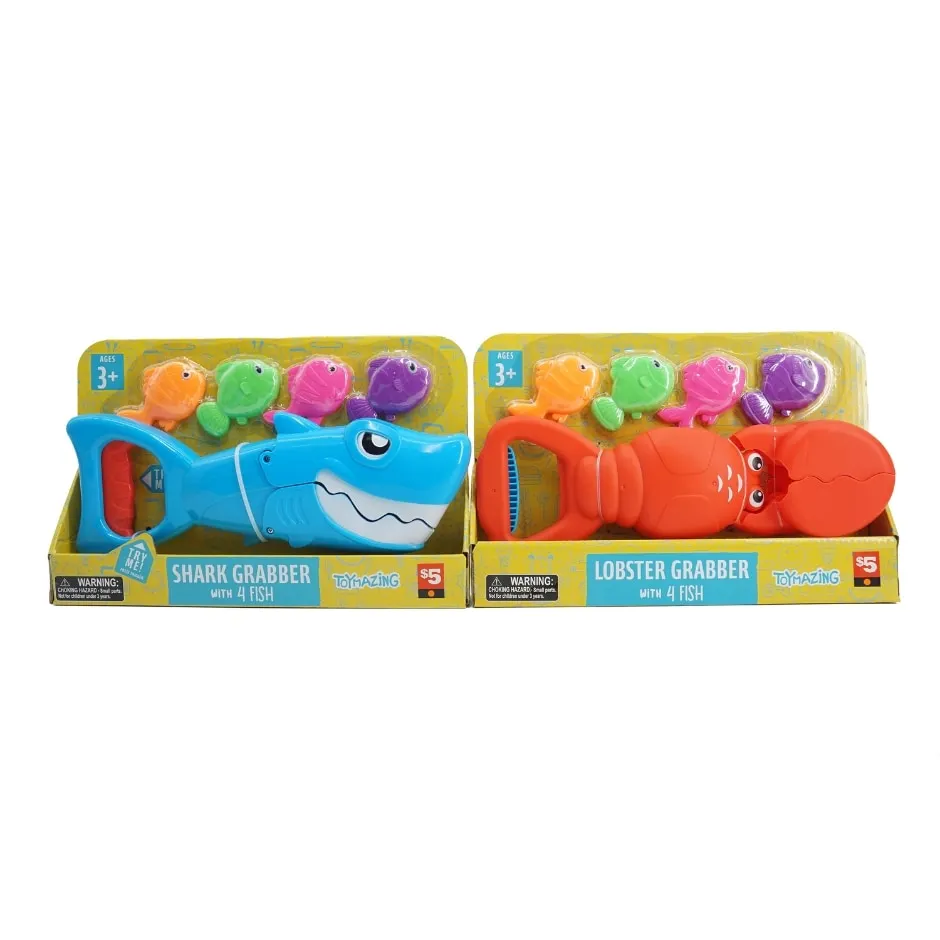 Shark and Lobster Grabber Toys