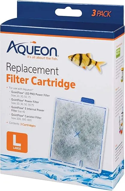 Aqueon Aquarium Fish Tank Replacement Filter Cartridge…