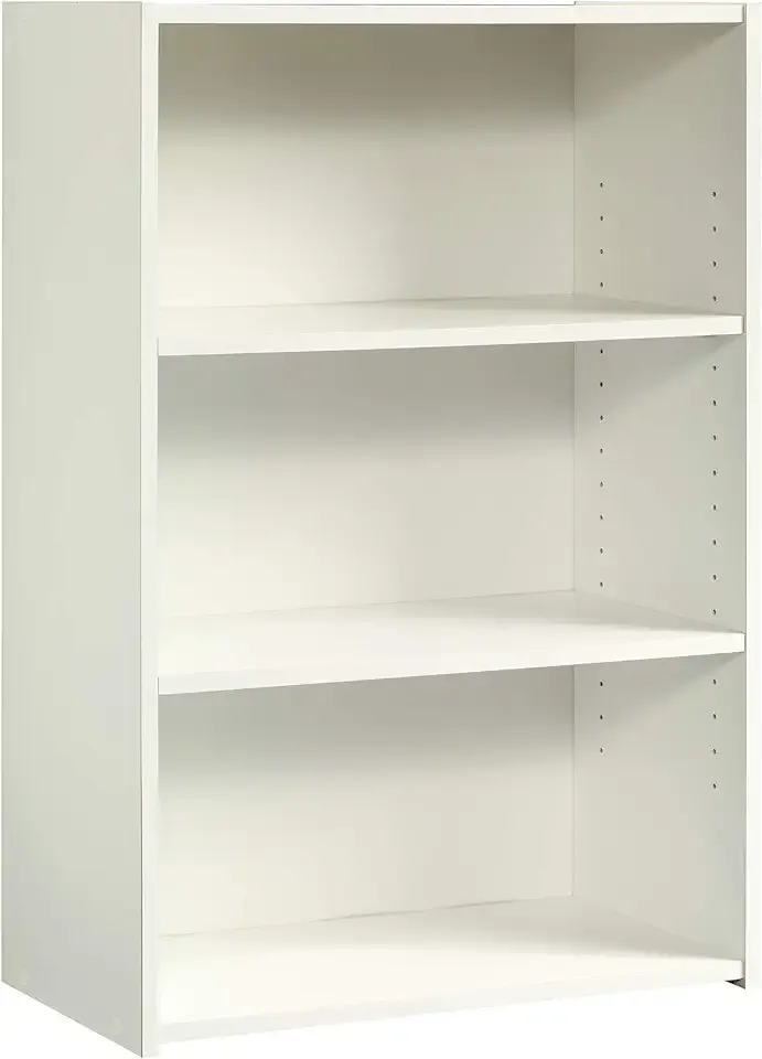 Beginnings 3-Shelf Bookcase/ Book shelf, Soft White finish