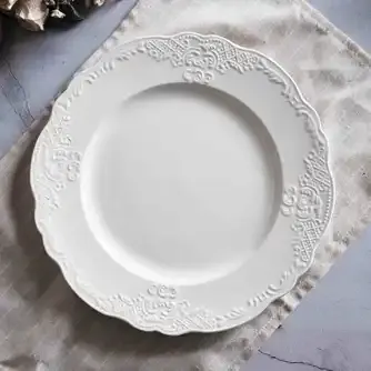 Hampton & Mason Everleigh New Bone Dinner Plate 26.6cm