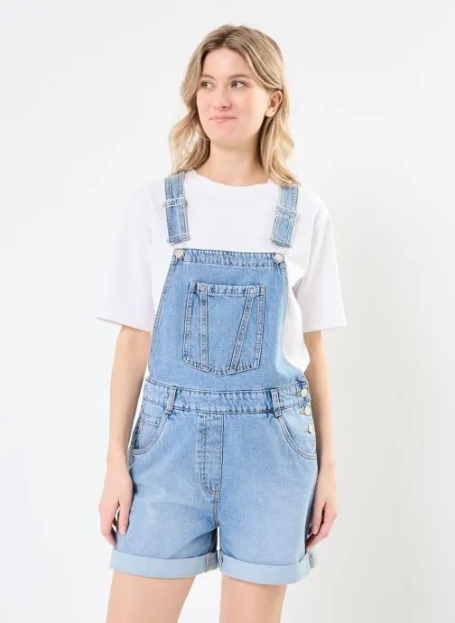 Tuinbroeken P-SALOPETTE denim dames blauw