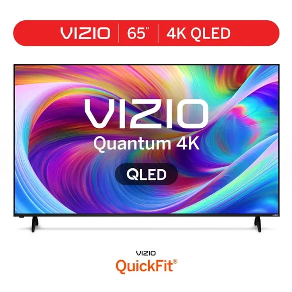 Rollback VIZIO 65" Class Quantum 4K QLED HDR Smart TV (VQD65R-10) $328.00 Was $498.00