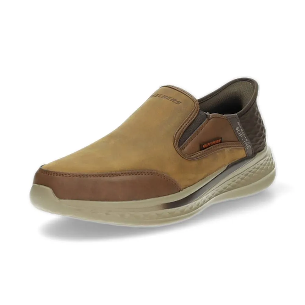 bruine mocassin