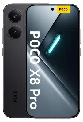 Xiaomi Poco X8 Pro 12/Black - Mobiltelefon - 512 GB