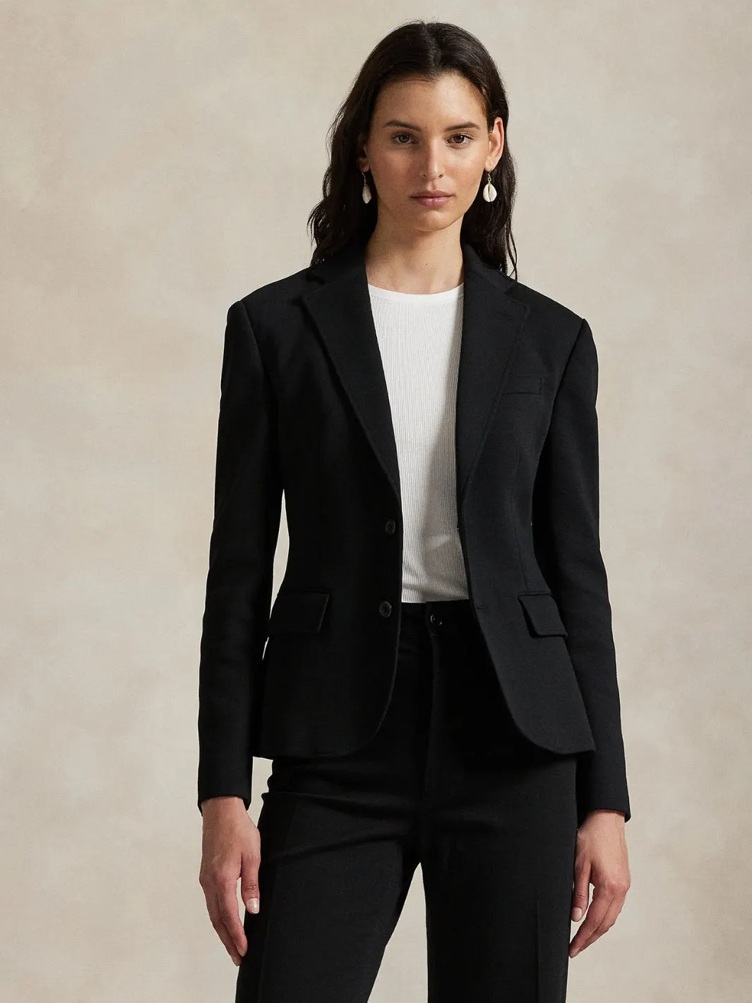 DOUBLE-KNIT BLAZER