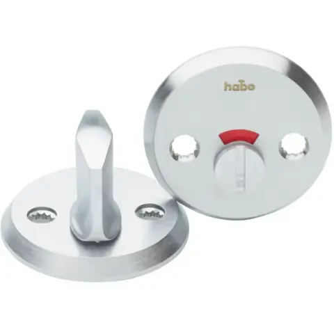 Wc-beslag a265 z børstet krom sb