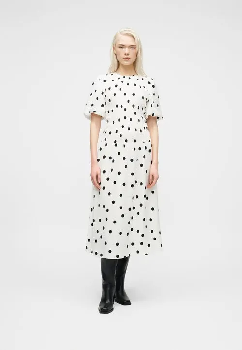 YASLITANA LONG SMOCK DRESS - Kjole - star white