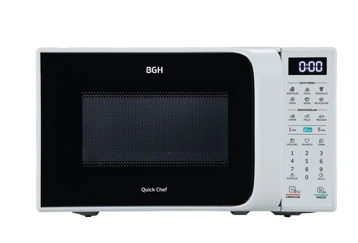 Microondas BGH B120DB20I 20lt blanco