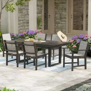 POLYWOOD Camden 7-piece Outdoor Patio Dining Set